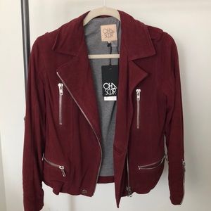 Chaser red Moto jacket, Never worn